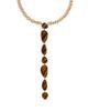 Ettika Ettika Majestic Stone Tiger's Eye Lariat Necklace, 15-20 - 1