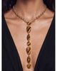 Ettika Ettika Majestic Stone Tiger's Eye Lariat Necklace, 15-20 - 2
