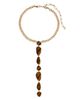 Ettika Ettika Majestic Stone Tiger's Eye Lariat Necklace, 15-20 - 4