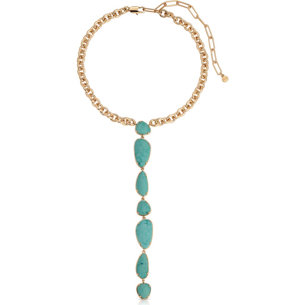 Ettika Ettika Majestic Stone Y-Necklace