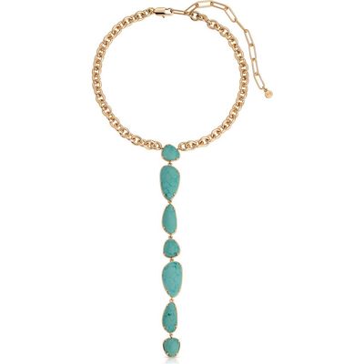 Ettika Ettika Majestic Stone Y-Necklace