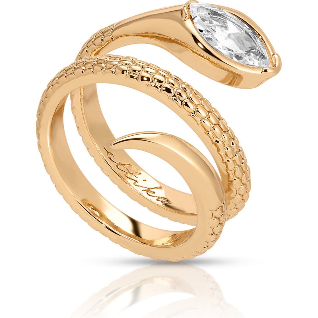 Ettika Ettika Marquise Coiled Ring