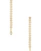 Ettika Ettika Marquise Edge Linear Earrings - 1