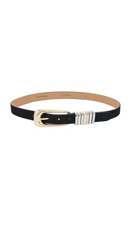 Ettika Ettika Metal Core Suede Belt