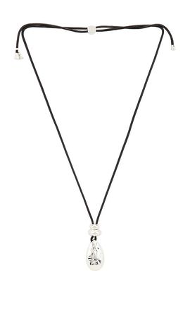 Ettika Ettika Metal Drop Cord Necklace