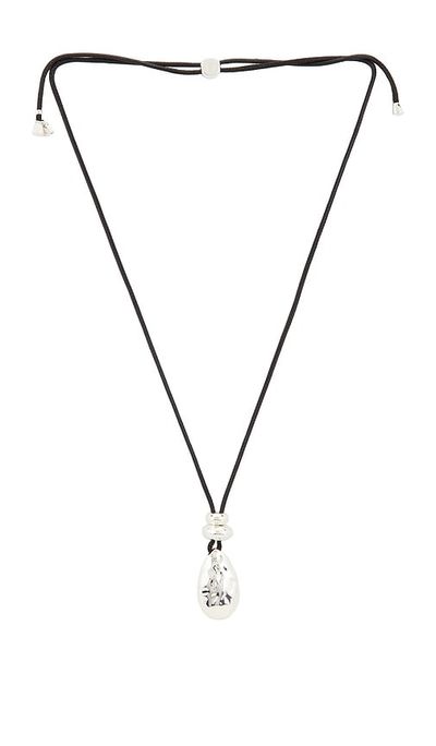 Ettika Ettika Metal Drop Cord Necklace