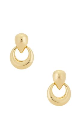 Ettika Ettika Mini Door Knocker Earrings
