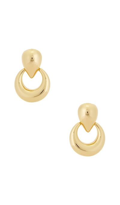 Ettika Ettika Mini Door Knocker Earrings