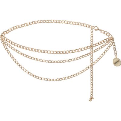 Ettika Ettika Modern Edge Chain Belt