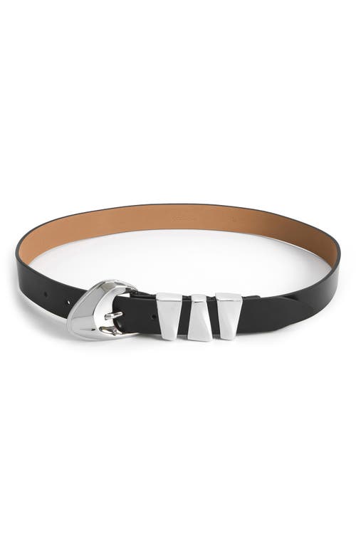 Ettika Ettika Modern Western Leather Belt