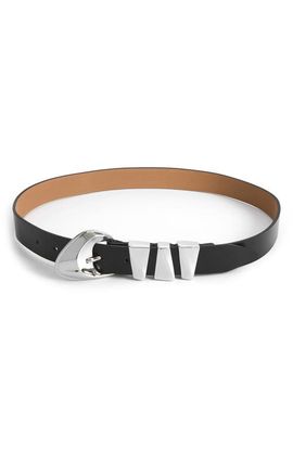 Ettika Ettika Modern Western Leather Belt