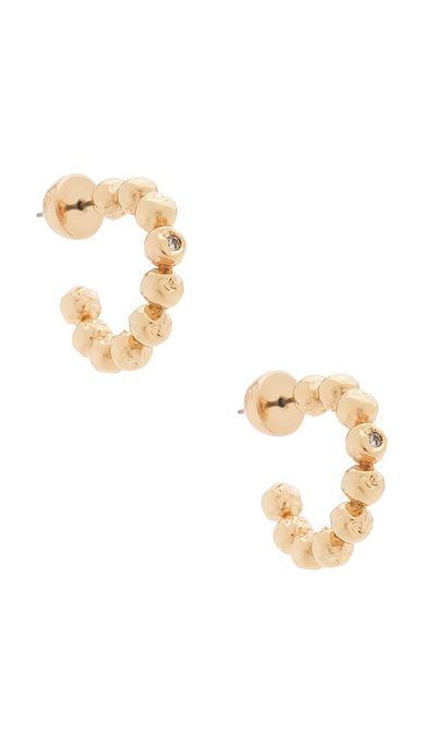 Ettika Ettika Molten Everyday Hoop Earrings
