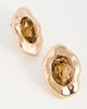 Ettika Ettika Molten Glow Crystal Studs Smokey Quartz One - 4