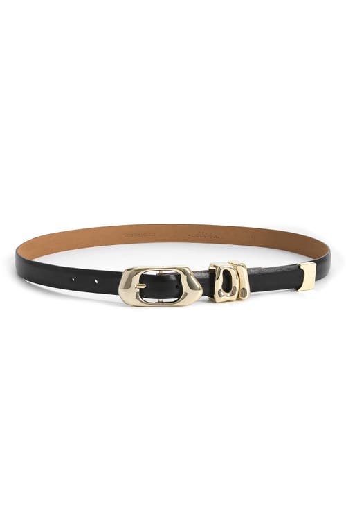 Ettika Ettika Molten Leather Belt