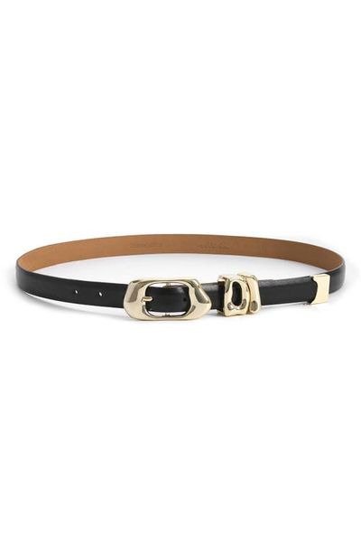 Ettika Ettika Molten Leather Belt