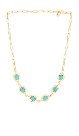 Ettika Ettika Molten Turquoise Necklace