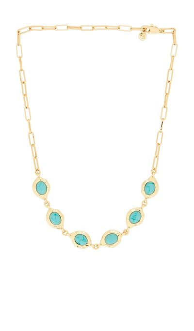 Ettika Ettika Molten Turquoise Necklace