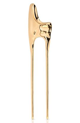 Ettika Ettika Number One Metal French Hair Pin