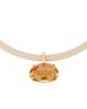 Ettika Ettika Oval Pendant Cord Necklace - 2