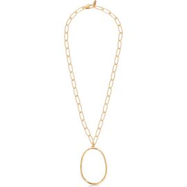 Ettika Ettika Oval Pendant Necklace