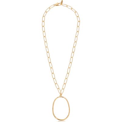 Ettika Ettika Oval Pendant Necklace