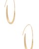 Ettika Ettika Oval Threader Hoops - 1
