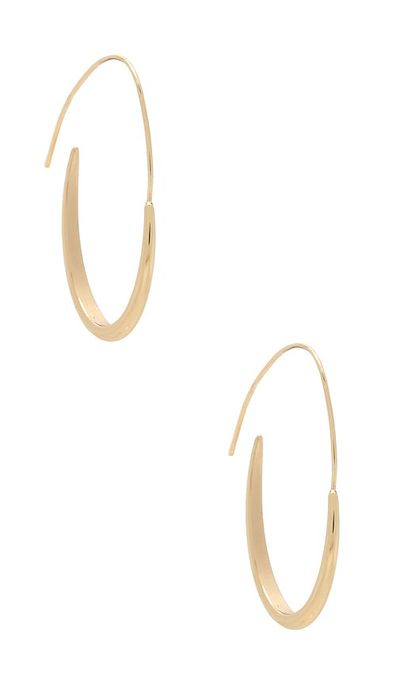 Ettika Ettika Oval Threader Hoops