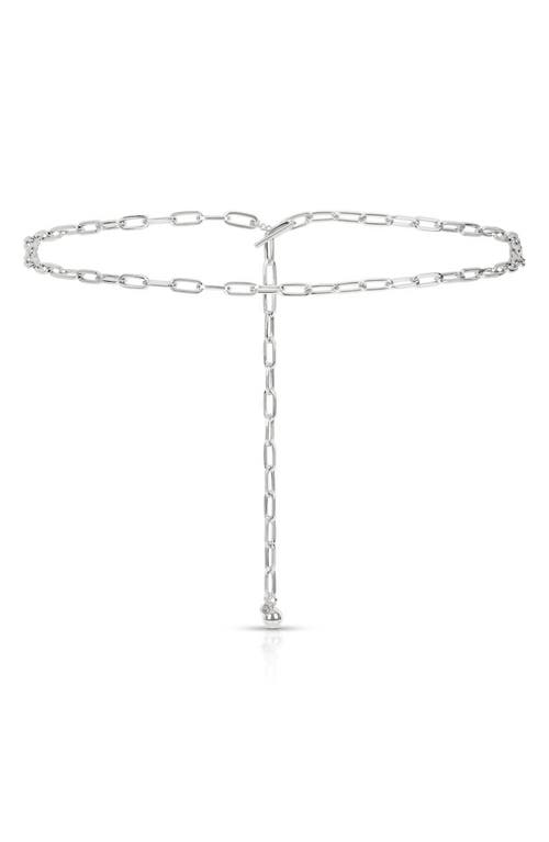 Ettika Ettika Paper Clip Waist Chain