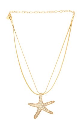 Ettika Ettika Pav? Starfish Necklace