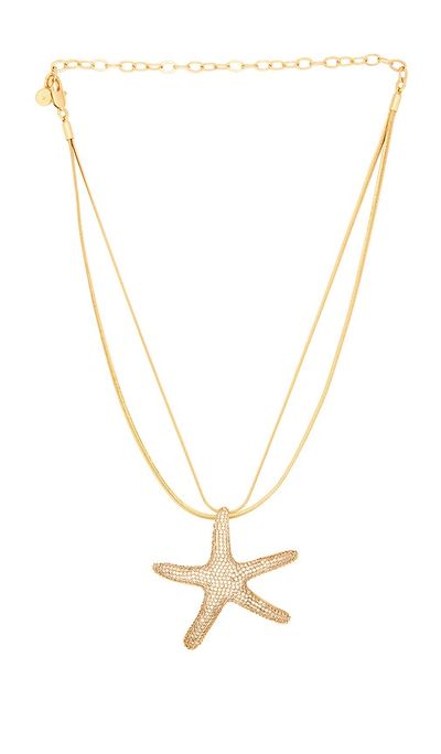 Ettika Ettika Pav? Starfish Necklace
