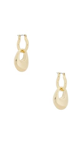 Ettika Ettika Pebble Loop Earrings