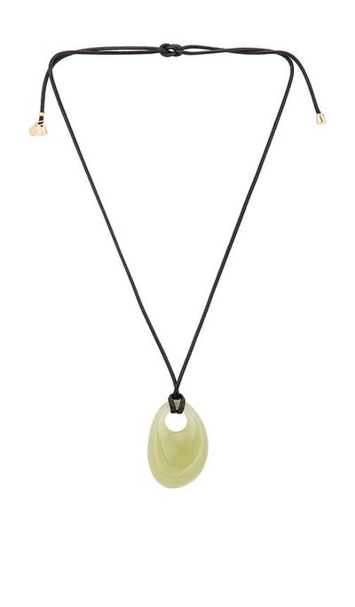 Ettika Ettika Resin Drop Cord Necklace