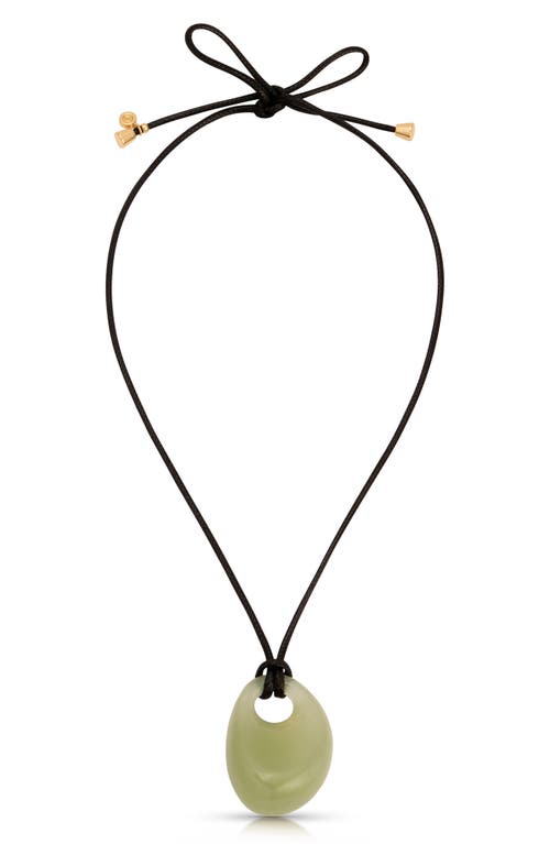 Ettika Ettika Resin Medallion Necklace