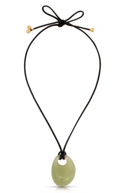 Ettika Ettika Resin Medallion Necklace