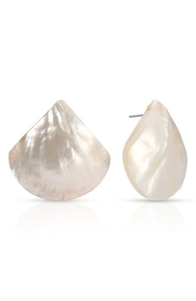 Ettika Ettika Rising Tide Mother-of-Pearl Earrings