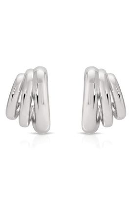 Ettika Ettika Rooted Vines Small Hoop Earrings