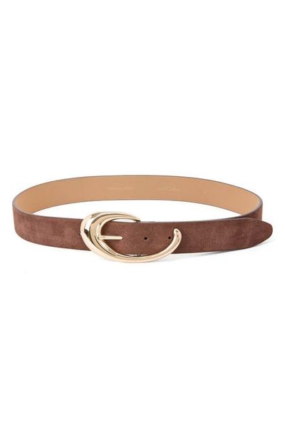 Ettika Ettika Sculpted Flow Leather Belt
