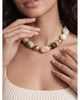 Ettika Ettika Serene Stone Gemstone Beaded Collar Necklace, 15.5-18.5 - 3