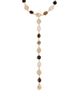 Ettika Ettika Serene Stone Gemstone Beaded Lariat Necklace, 15-19.5 - 1