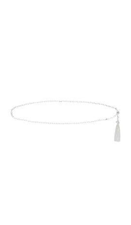 Ettika Ettika Simple Tassel Chain Belt