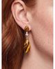 Ettika Ettika Solstice Cubic Zirconia & Tiger's Eye Drop Earrings - 2