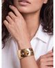 Ettika Ettika Solstice Cubic Zirconia & Tiger's Eye Thick Cuff Bracelet - 3