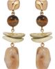 Ettika Ettika Solstice Stone 18k Gold Plated Drop Earrings - 3