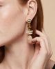 Ettika Ettika Solstice Stone 18k Gold Plated Drop Earrings - 5