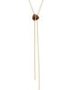Ettika Ettika Solstice Tiger's Eye Bolo Necklace - 3