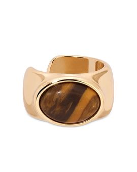 Ettika Ettika Solstice Tiger's Eye Ear Cuff