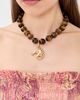 Ettika Ettika Stallion Beaded Necklace Tiger's Eye One - 3