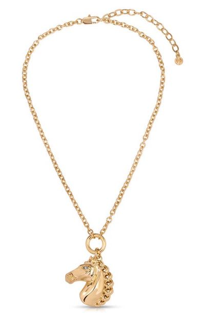 Ettika Ettika Stallion Pendant Necklace