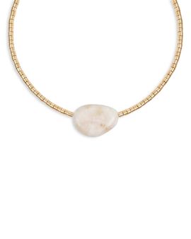 Ettika Ettika Stone Collar Necklace, 16-21