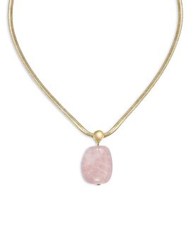 Ettika Ettika Stone Pendant Necklace, 16-21